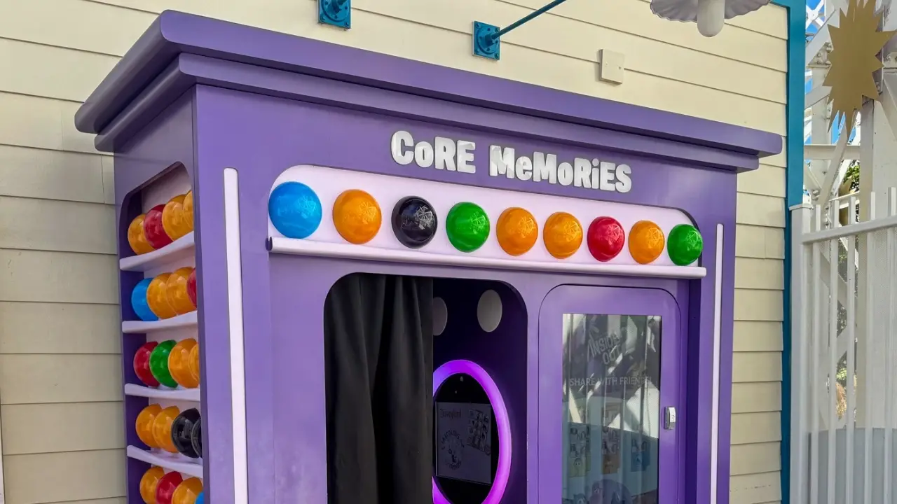 New ‘Inside Out’ Themed Photo Booth Arrives at Disney California Adventure