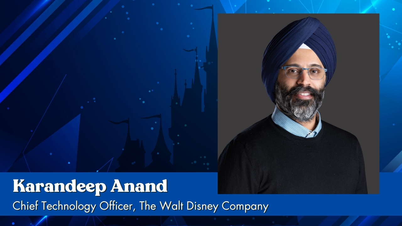Karandeep Anand Named Chief Technology Officer of The Walt Disney Company