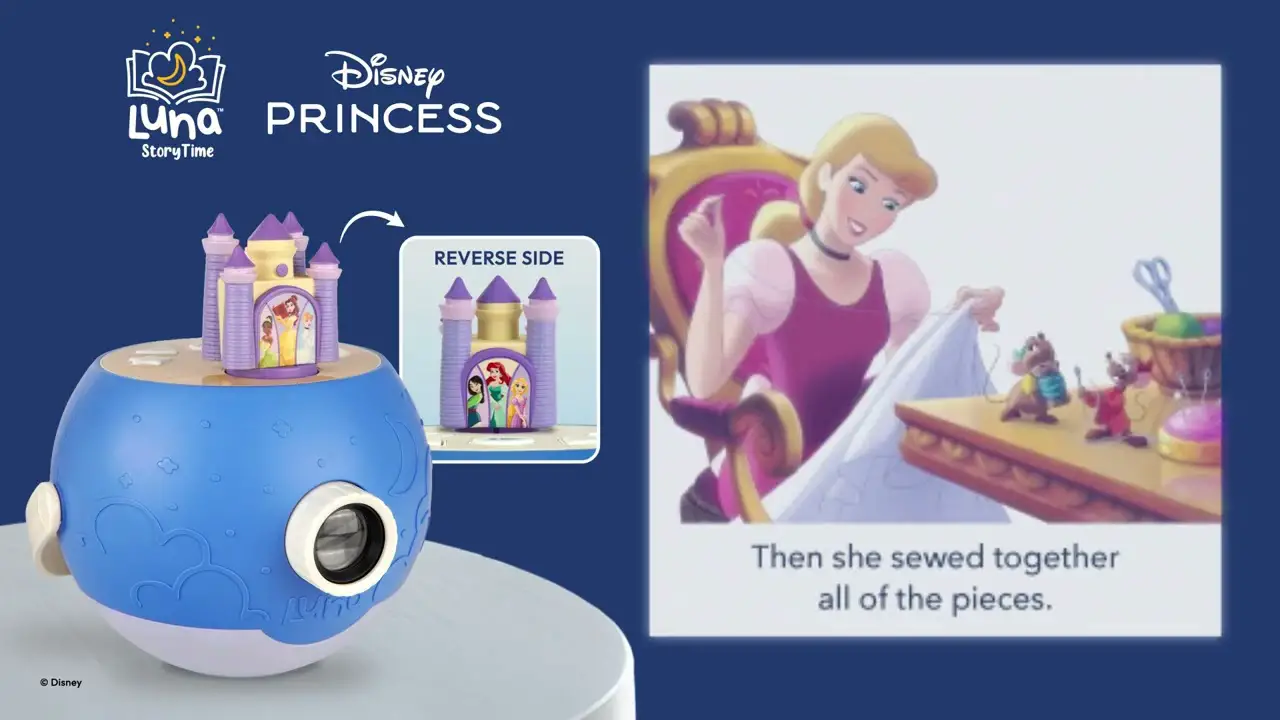 Luna StoryTime Projector Launches First-Ever Disney Figure