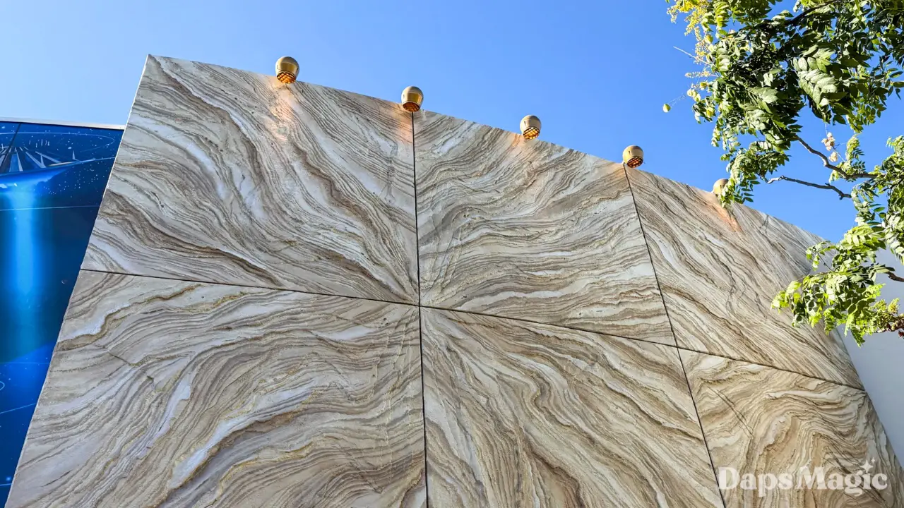 A New Wall Color Appears in Tomorrowland at Disneyland