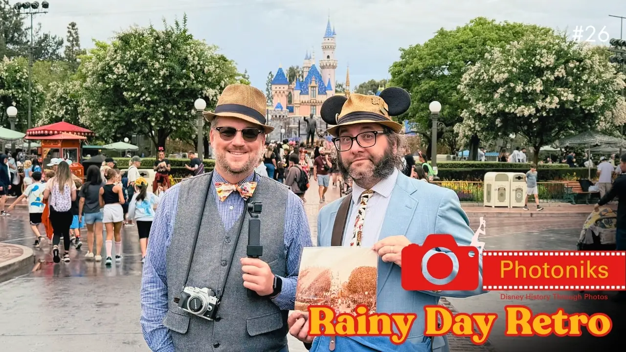 Rainy Day Retro: Vintage Disneyland Photo Match-Up ~ Photoniks ~ Episode 26