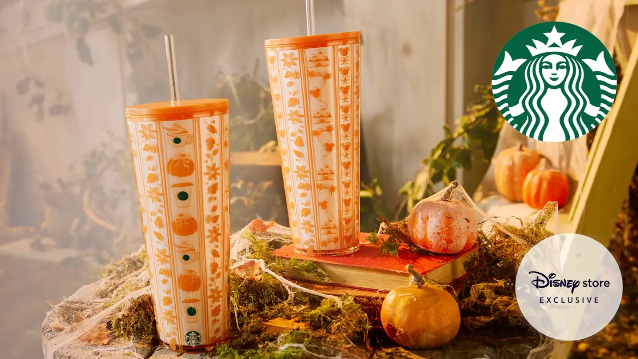 Disney Store Starbucks Merchandise Celebrates Pumpkin Spice Season