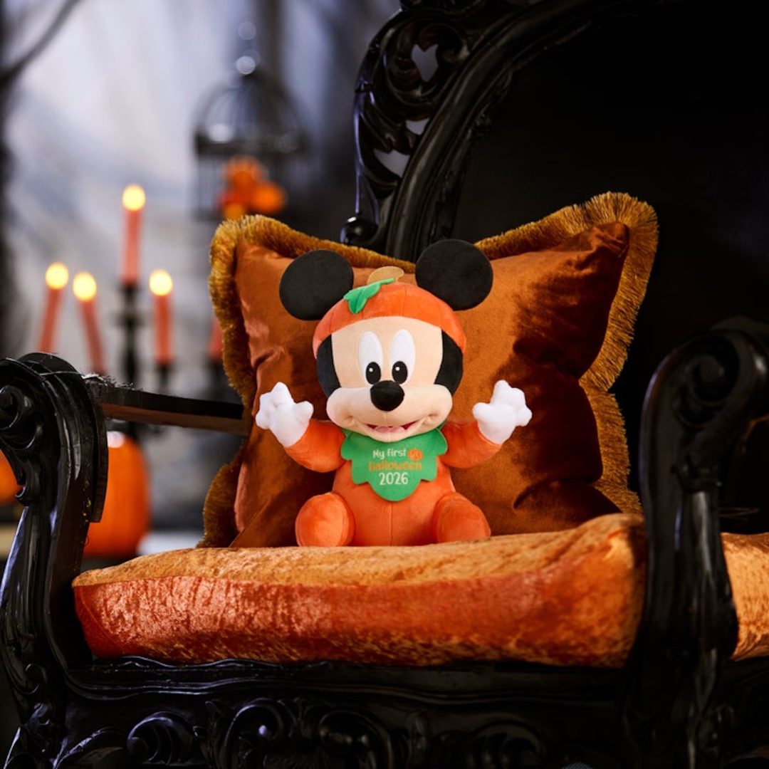 Mickey Mouse My First Halloween Plush available on DisneyStore.com and Disney Parks 