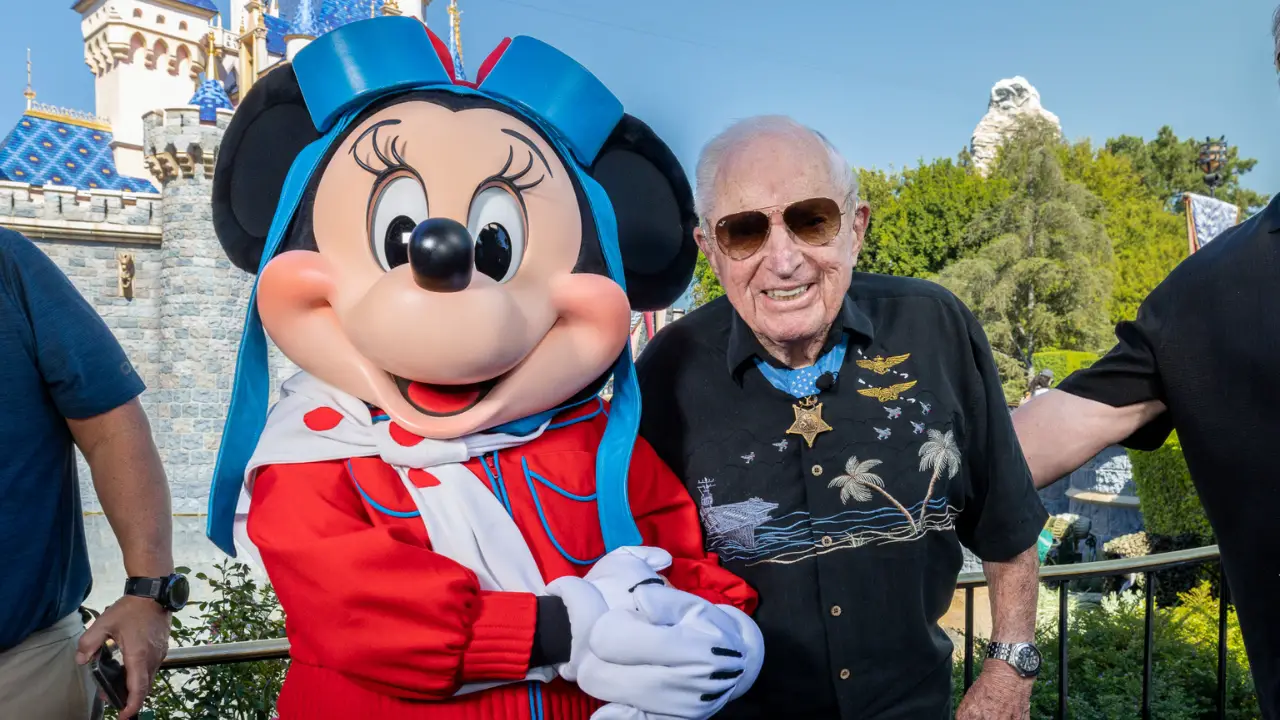 Disneyland Resort Honors 101-Year-Old Medal of Honor Recipient