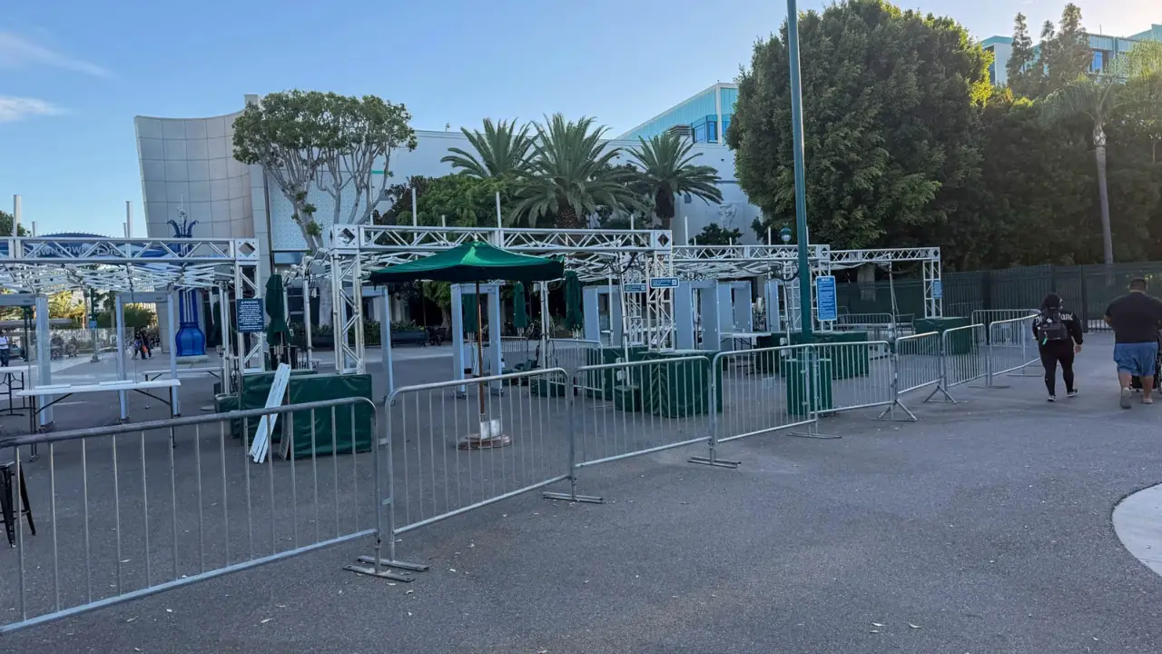 Work Continues on West Side Arrival Experience at Disneyland Resort