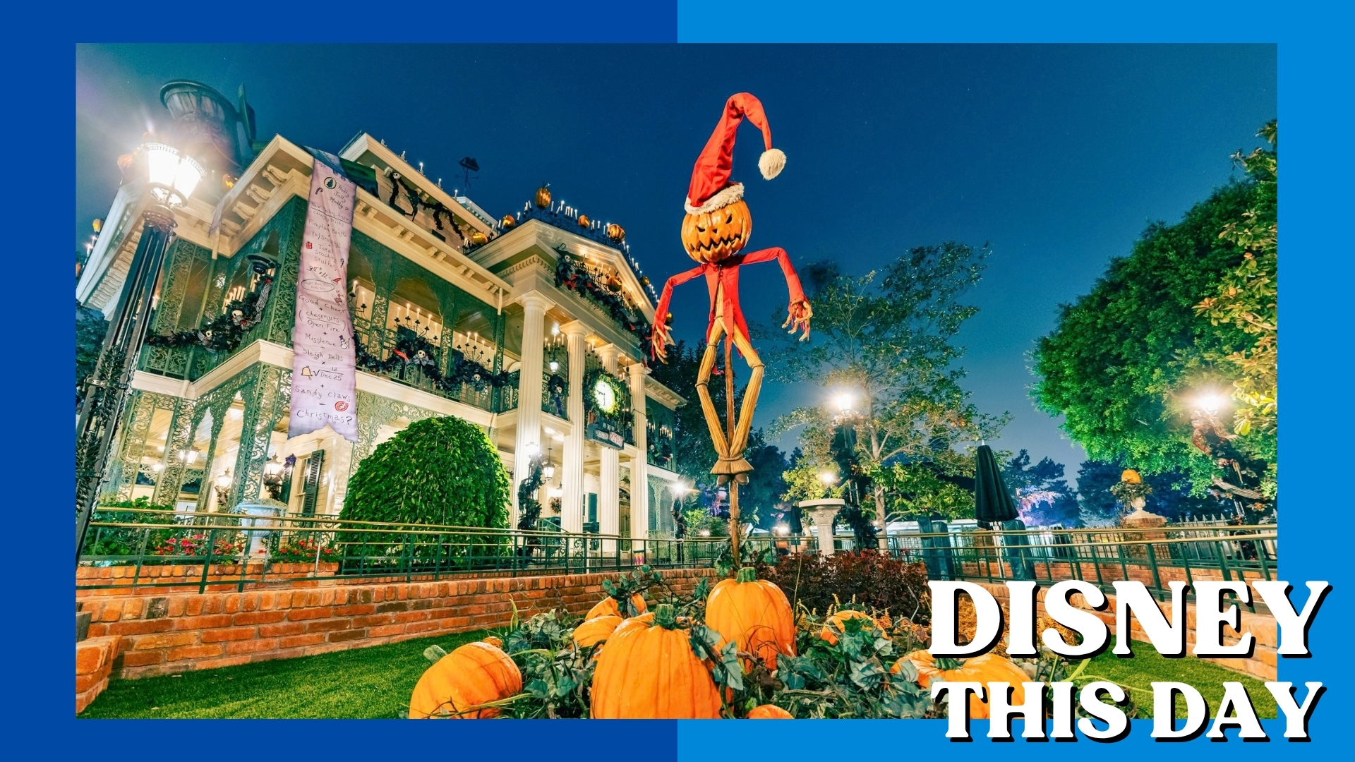 Haunted Mansion Holiday | DISNEY THIS DAY | October 5, 2001