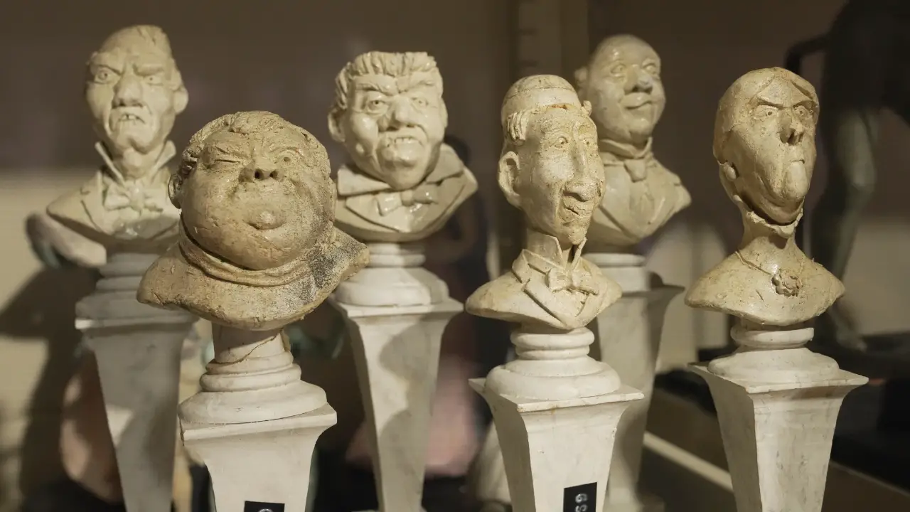 Walt Disney Imagineering Gives Up-Close Look at Haunted Mansion Sculptures