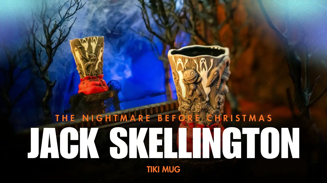Tim Burton’s The Nightmare Before Christmas Jack Skellington Mug Coming to Trader Sam’s Enchanted Tiki Bar