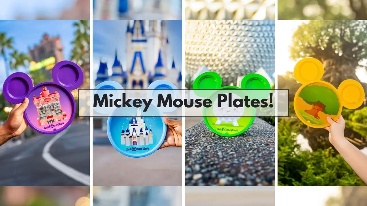 Mickey Mouse Souvenir Plates Coming Soon to Walt Disney World Theme Parks