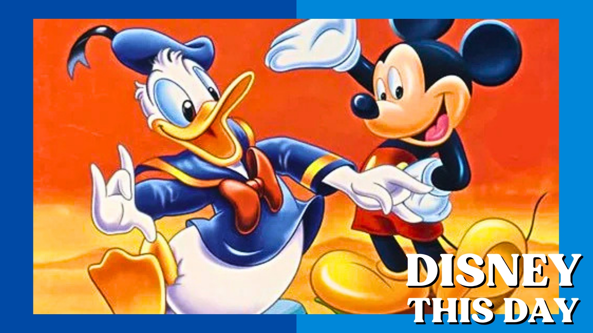 Mickey Mouse and Donald Duck | DISNEY THIS DAY | October 26, 1986
