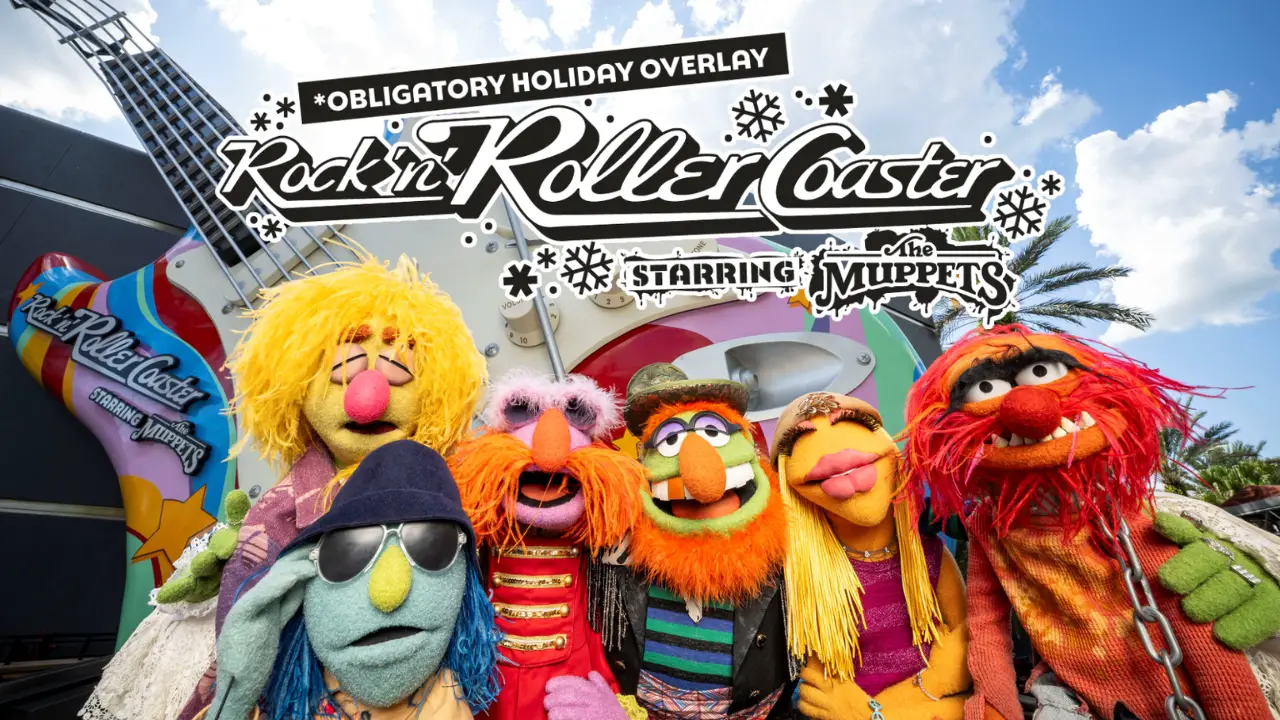 Rock ‘n’ Roller Coaster Starring The Muppets: Obligatory Holiday Overlay Coming to Walt Disney World Resort