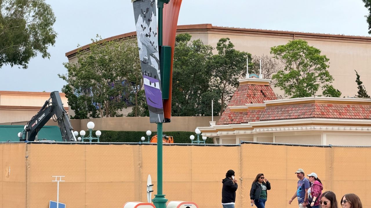 Another Ticket Booth Demolished at Disneyland Resort as New Security Checkpoints Begin to Rise