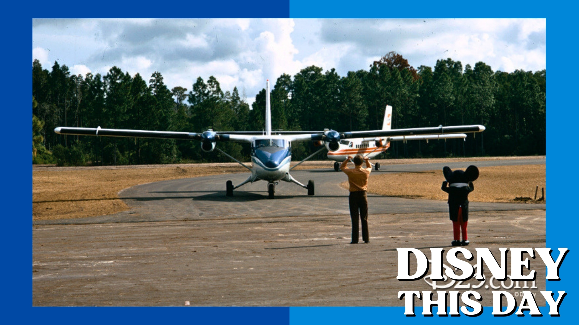 Walt Disney World Airport | DISNEY THIS DAY | October 22, 1971